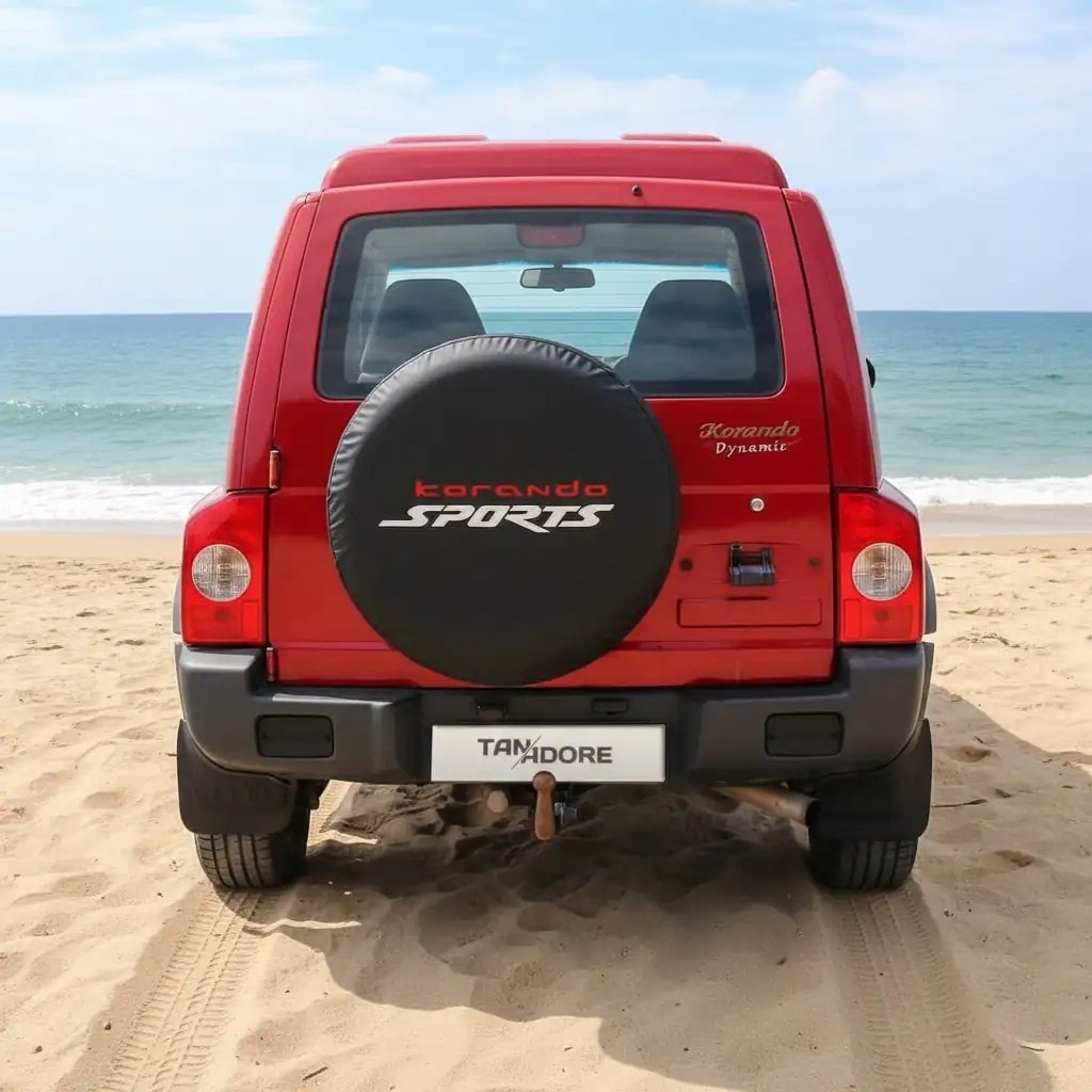 SsangYong Korando Sports Logo Spare Wheel Tire Cover